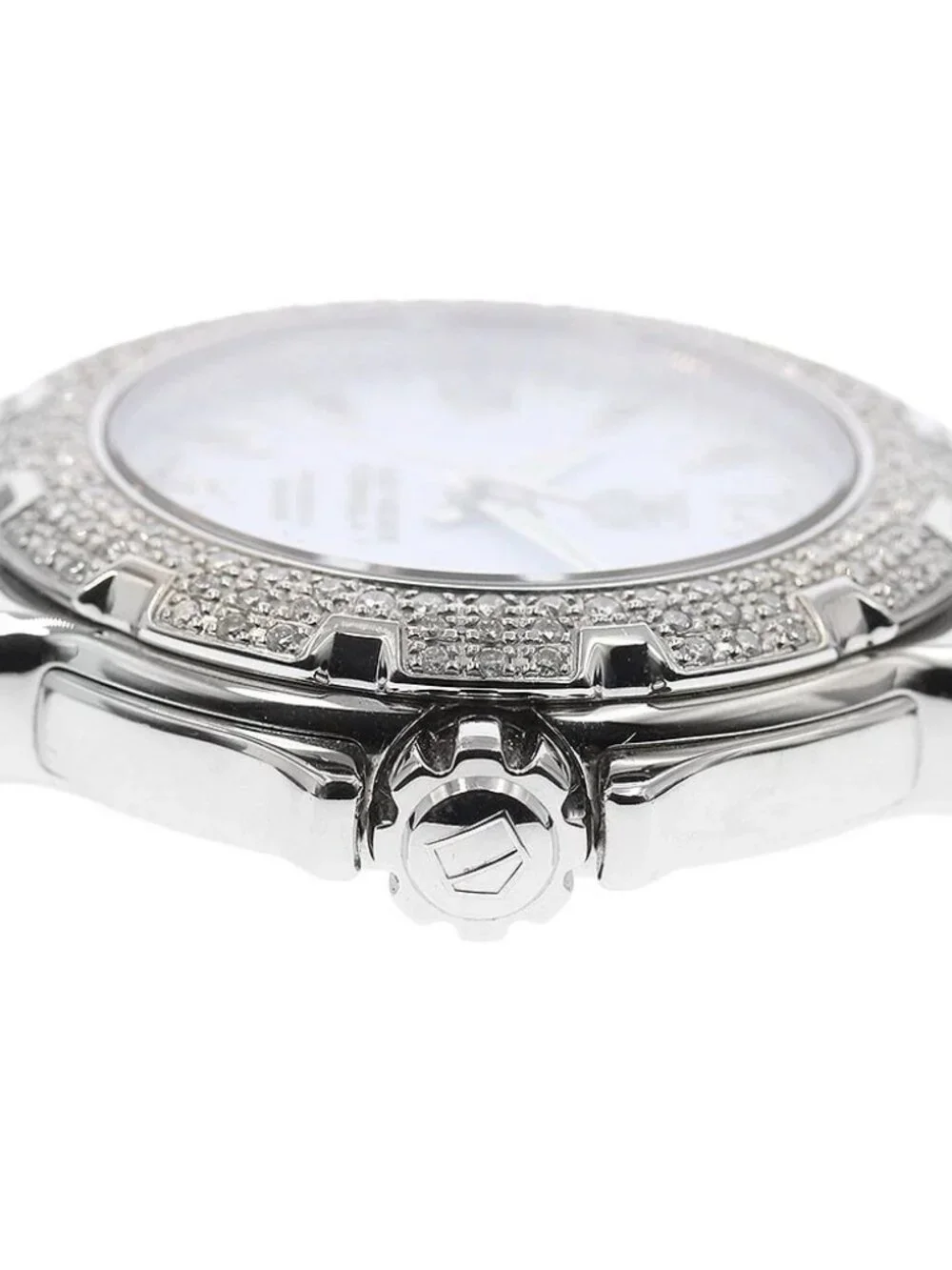 TAG HEUER Formula 1 WAC1215 date diamond bezel Quartz Ladies Watch_970392